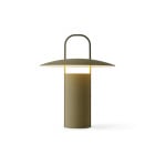 Audo Copenhagen Ray LED Portable Table Lamp - Dusty Green
