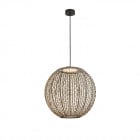 Bover Nans Sphere S/60 Outdoor LED Pendant Brown