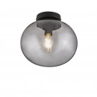 Nordlux Alton Ceiling Light Smoked Black