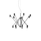 Marset The W LED Suspension Black Ivory