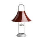 HAY Mousqueton Portable Lamp (Iron Red)