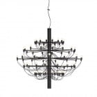 Flos 2097/75 Chandelier - Black / Frosted