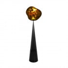 Tom Dixon Melt Fat Cone LED Floor Lamp - Gold