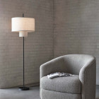 New Works Margin Floor Lamp in Living Area