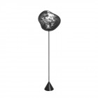 Tom Dixon Melt Cone Slim LED Floor Lamp - Silver