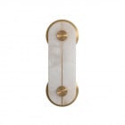 Bert Frank Brace LED Wall Light - Large, Brass