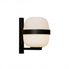 Santa & Cole Wally Cesta Wall Light - Black On