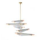 Tala Sycamore Chandelier 5 Tier Dawn Grey