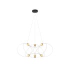 DCW editions Munari 6 LED Suspension Light Gold