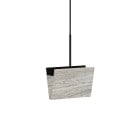 NORR11 Gallery Pendant Silver Travertine