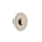 Tom Dixon Press Frosted Mini LED Surface Light - Gold cap
