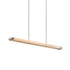 J. Adams & Co Strata 1200 Pendant Satin Nickel