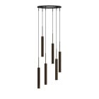 Audo Tubulaire Chandelier 6 Spiral