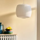 HAY Nelson Roll Bubble Pendant Light Lifestyle Radiator