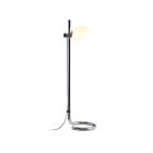 Marset Lauro Floor Lamp Chromed Steel White