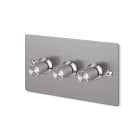 Buster + Punch 3G Dimmer Switch Steel Linear