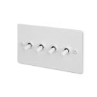 Buster + Punch 4G Toggle Switch White Linear