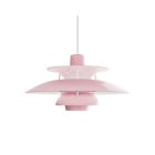 Louis Poulsen PH 5 320 Opal Pendant - Opal Pale Rose