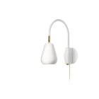 Nuura Anoli Spot Wall Light White Brass
