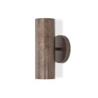 Porta Romana Pillar Wall Light Burnt Silver