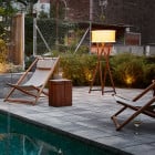 Marset Cala Outdoor Floor Lamp Lifestyle Poolside