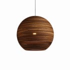 Graypants Scraplights Moon Pendant - Small, Natural