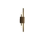 Bert Frank Tanto Cast Brass Wall Light Small Antique Brass