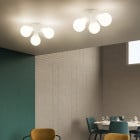 KDLN Atomium Wall/Ceiling Light in Restaurant