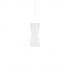 Vibia Rhythm Vertical LED Suspension - Small, White