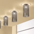 Axolight Spillray Recessed Ceiling Light P Grey