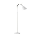 &Tradition Bellevue AJ7 Floor Lamp White and bronzed brass