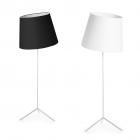 Moooi Double Shade Floor Lamp Black and White