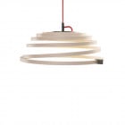 Secto Aspiro 8000 LED Pendant Light Red Cable