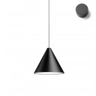 Flos String Light Cone LED Pendant Black Ceiling/Wall Rose