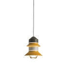 Marset Santorini Outdoor Pendant Light Mustard