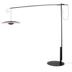 Marset Ginger XXL 60 LED Floor Lamp Wenge White