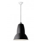 Anglepoise Original 1227 Giant Pendant Light Jet Black Gloss Finish