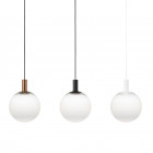 Zero Fog LED Pendant White, Black, Copper