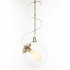 Artemide Miconos Suspension Light Satin brass