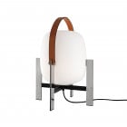 Santa & Cole Cesta Metálica Table Lamp With Handle