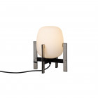 Santa & Cole Cestita Metalica Table Lamp On