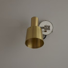 Original BTC Chester Wall Light Brass Off