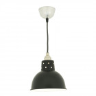 Original BTC Spun Reflector Pendant Black Cord Grip