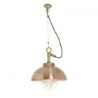 Original BTC Shipyard Pendant Copper Clear Glass