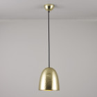 Original BTC Stanley Pendant Brass Hammered Small