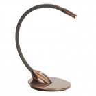 Original BTC Nimbus Table Lamp Adonised Bronze/Mushroom Leather