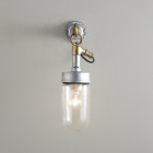 Original BTC Well Glass Wall Light Clear