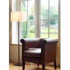 Astro Park Lane Floor Lamp Bronze with white shade