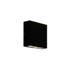 Astro Elis Twin LED Exterior Wall Light Textured Black
