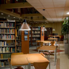 Fabbian Polair LED Pendants in Library